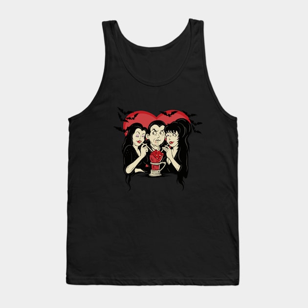 scary valentines Tank Top by Greendevil